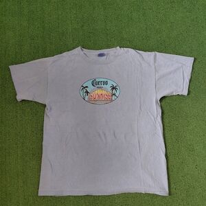 VINTAGE Jose Cuervo Tequila Sunrise Promo T Shirt Size Large